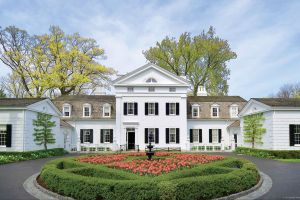 Greek Revival manor was created in the 1920s by architect David Adler Lake Forest.jpg